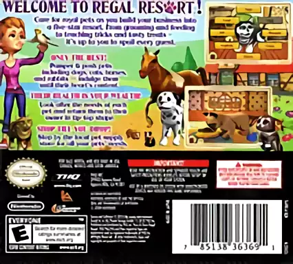 Image n° 2 - boxback : Paws & Claws - Regal Resort (Trimmed 107 Mbit)(Intro)